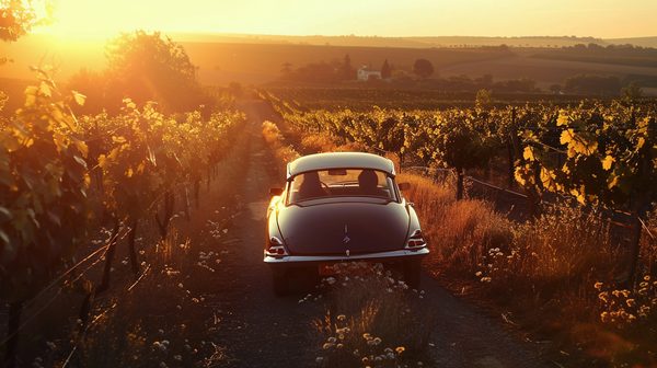 Parcourir les vignobles : une escapade à bordeaux vintage au volant